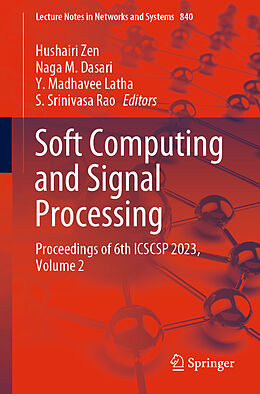 Couverture cartonnée Soft Computing and Signal Processing de 