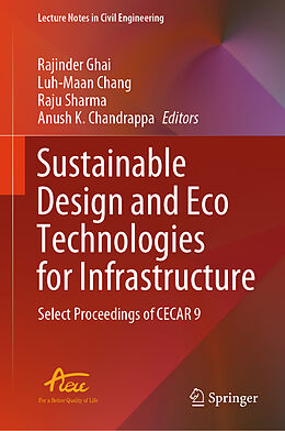 Livre Relié Sustainable Design and Eco Technologies for Infrastructure de 