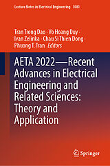 E-Book (pdf) AETA 2022-Recent Advances in Electrical Engineering and Related Sciences: Theory and Application von 