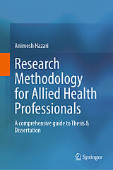 eBook (pdf) Research Methodology for Allied Health Professionals de Animesh Hazari