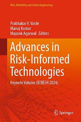 Livre Relié Advances in Risk-Informed Technologies de 