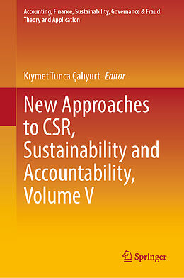 Livre Relié New Approaches to CSR, Sustainability and Accountability, Volume V de 