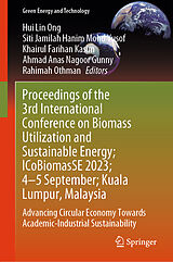 eBook (pdf) Proceedings of the 3rd International Conference on Biomass Utilization and Sustainable Energy; ICoBiomasSE 2023; 4-5 September; Kuala Lumpur, Malaysia de 