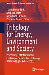 E-Book (pdf) Tribology for Energy, Environment and Society von 
