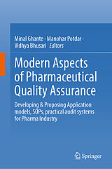 eBook (pdf) Modern Aspects of Pharmaceutical Quality Assurance de 