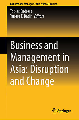 Livre Relié Business and Management in Asia: Disruption and Change de 