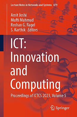 Couverture cartonnée ICT: Innovation and Computing de 