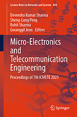 eBook (pdf) Micro-Electronics and Telecommunication Engineering de 