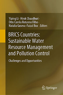 Fester Einband BRICS Countries: Sustainable Water Resource Management and Pollution Control von 