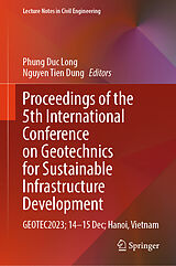 eBook (pdf) Proceedings of the 5th International Conference on Geotechnics for Sustainable Infrastructure Development de 