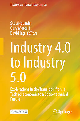 Livre Relié Industry 4.0 to Industry 5.0 de 