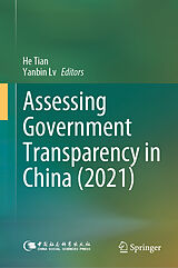 eBook (pdf) Assessing Government Transparency in China (2021) de 