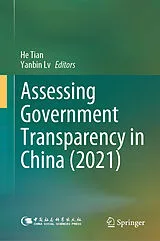 E-Book (pdf) Assessing Government Transparency in China (2021) von 