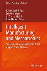 eBook (pdf) Intelligent Manufacturing and Mechatronics de 