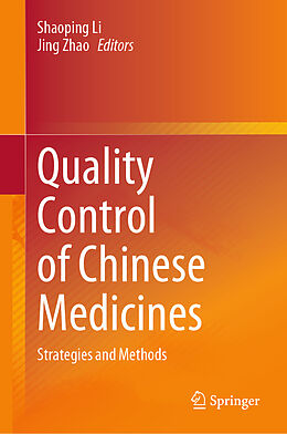 Livre Relié Quality Control of Chinese Medicines de 