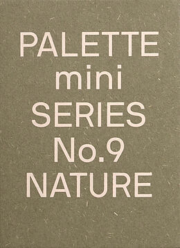 Couverture cartonnée PALETTE Mini 09: Nature de Victionary