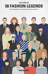 Fester Einband The Lives of 50 Fashion Legends von Fashionary