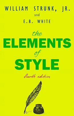 E-Book (epub) Elements of Style, Fourth Edition von Jr. William Strunk