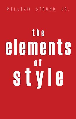 E-Book (epub) Elements of Style von Jr. William Strunk