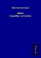 Kartonierter Einband Italien von Albert von Berzeviczy