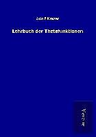 Kartonierter Einband Lehrbuch der Thetafunktionen von Adolf Krazer