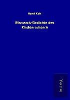 Kartonierter Einband Bismarck-Gedichte des Kladderadatsch von Horst Kohl