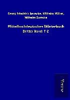 Kartonierter Einband Mittelhochdeutsches Wörterbuch von Georg Friedrich Müller Benecke
