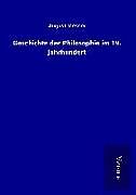 Fester Einband Geschichte der Philosophie im 19. Jahrhundert von August Messer