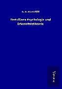 Fester Einband Tertullians Psychologie und Erkenntnistheorie von G. R. Hauschild
