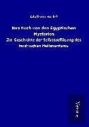 Fester Einband Das Buch von den ägyptischen Mysterien von Adolf von Harleß