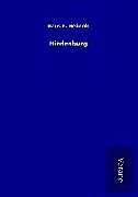 Fester Einband Hindenburg von Hans F. Helmolt