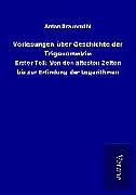 Kartonierter Einband Vorlesungen über Geschichte der Trigonometrie von Anton Braunmühl