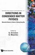 DIRECTIONS IN CONDENSED MATTER PHYS (V1)