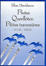 Elias Davidsson Notenblätter Duette und Trios für Querflöten
