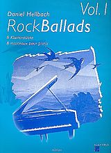 Daniel Hellbach Notenblätter Rock Ballads vol.1 8 Klavierstücke