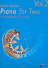 Daniel Hellbach Notenblätter Piano for two vol.2 - 8 mittelschwere Klavierstücke zu 4 Händen