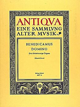 Anonymus Notenblätter Benedicamus Domino