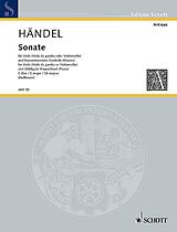 Georg Friedrich Händel Notenblätter Sonate C-Dur