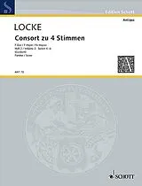 Matthew Locke Notenblätter Consort Band 2