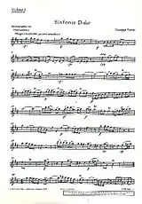 Giuseppe Tartini Notenblätter Sinfonia D-Dur