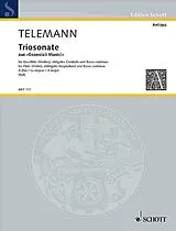 Georg Philipp Telemann Notenblätter Triosonate A-Dur