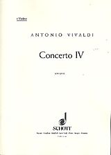Antonio Vivaldi Notenblätter Concerto Nr. 4 G-Dur op. 10/4 RV 435/PV 104