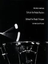 Friedrich Hartung Notenblätter Schule für Pedal-Pauken