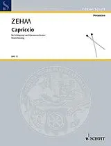 Friedrich Zehm Notenblätter Capriccio
