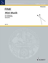 Siegfried Fink Notenblätter Mini Musik