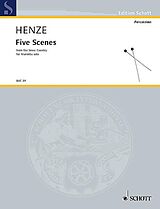 Hans Werner Henze Notenblätter 5 scenes from the snow country
