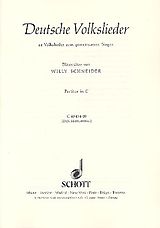  Notenblätter Deutsche Volkslieder