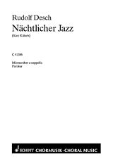 Rudolf Desch Notenblätter Nächtlicher Jazz