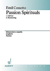 Emil Cossetto Notenblätter Passion Spirituals