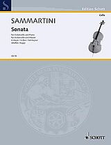 Giovanni Battista Sammartini Notenblätter Sonate G-Dur